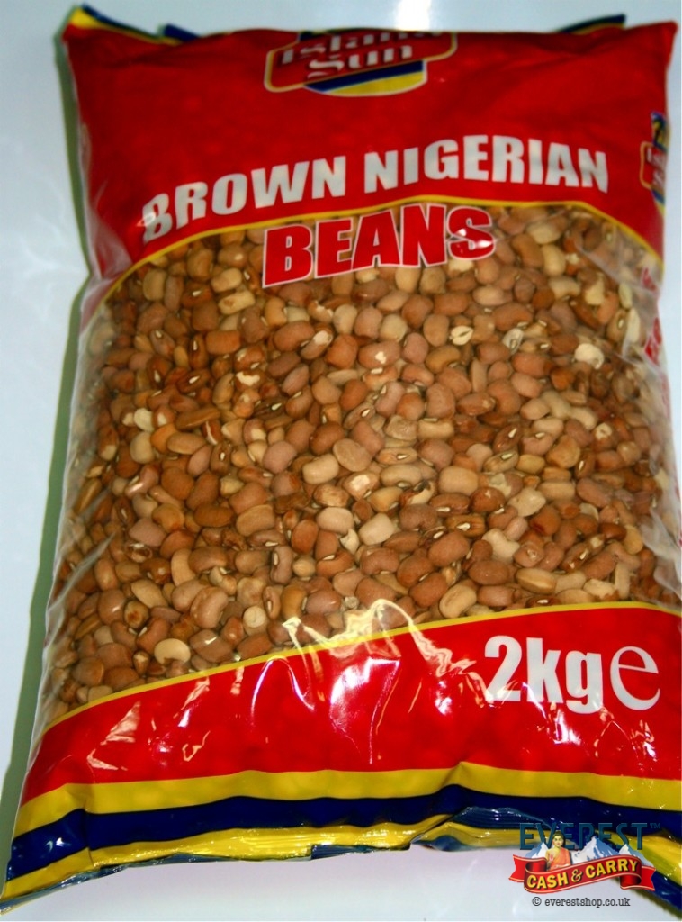 Brown Nigerian Beans 2kg Everest Cash & Carry