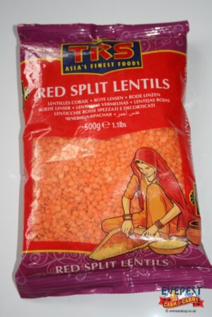TRS Red Split Lentils 500g | Everest Cash & Carry